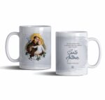 Caneca porcelana Santo Antônio