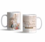 Caneca porcelana Nsa.de Fátima c/ pastorinhos