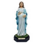 Imagem de Nossa Senhora Grávida de Resina Nacional - 20 cm