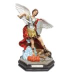 Imagem de Arcanjo São Miguel de Resina Nacional - 21cm