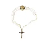 PULSEIRA TERÇO PÉROLA SÃO MIGUEL