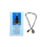 PULSEIRA CADEADO NOSSA SENHORA APARECIDA NA CARTELA