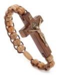 Dezena de pulso com crucifixo grande