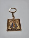Chaveiro dourado Nicho Nossa Senhora Aparecida