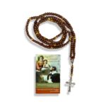 ROSÁRIO DE MADEIRA MARROM 8MM