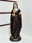 Imagem Santa Clara 28cm resina