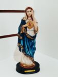 Imagem Sagrado Coração de Maria - 21 cm - resina