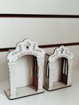 Capela para santos 12cm e 15cm - MDF -