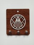 Porta Chaves Nsa. Aparecida 10cm MDF