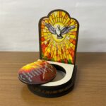 Porta terço MDF Divino Espírito Santo