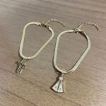 Pulseira dourada Nossa Senhora Aparecida
