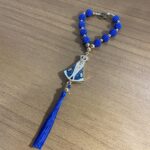 Dezena para carro Nossa Senhora Aparecida - Azul