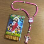 TERÇO DA CRIANÇA ANJO DA GUARDA ROSA