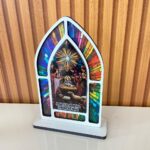 CAPELA MDF VITRAL PRESÉPIO MOD3