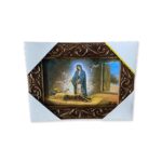 QUADRO COM MOLDURA RESINADO NOSSA SENHORA DE GUADALUPE 15,5 X 20,5