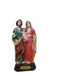 Imagem Sagrada Família 15cm resina